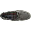 Sperry Top Sider Men’s Harbor Slip On R Boat Shoe(Grey Twill)