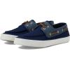 Sperry Top Sider Men’s Harbor Slip On R Boat Shoe(Navy Linen)