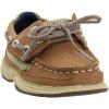 Sperry Top-Sider Lanyard CB Boat Shoe (Toddler/Little Kid)(Dark Tan/Navy)