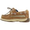 Sperry Top-Sider Lanyard CB Boat Shoe (Toddler/Little Kid)(Dark Tan/Navy)