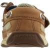 Sperry Top-Sider Lanyard CB Boat Shoe (Toddler/Little Kid)(Dark Tan/Navy)