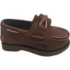 Sperry Unisex-Child Authentic Original Boat Shoe(Chocolate With Hook & Loop Closure)
