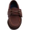 Sperry Unisex-Child Authentic Original Boat Shoe(Chocolate With Hook & Loop Closure)