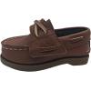 Sperry Unisex-Child Authentic Original Boat Shoe(Chocolate With Hook & Loop Closure)