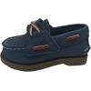 Sperry Unisex-Child Authentic Original Boat Shoe(Navy With Hook & Loop Closure)