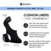Sperry Women’s 6-Pack No Show Socks – Low Cut Cushioned Invisible Liner Socks for Flats, Loafers, Sneakers(White)