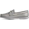 Sperry Womens A/O 2-Eye Boat Shoe(Grey Perf)