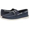 Sperry Womens A/O 2-Eye Boat Shoe(Navy)