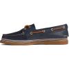 Sperry Womens A/O 2-Eye Boat Shoe(Navy Tumbled)
