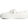 Sperry Women’s Bahama 3.0 Platform Sneakers(White Canvas)