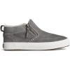 Sperry Women’s Crest Lug Side Zip Sneaker(Grey)