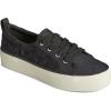 Sperry Women’s Crest Vibe Platform Sneaker(Black Quilted)