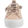 Sperry Women’s Crest Vibe Platform Sneaker(Natural Lthr)