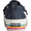 Sperry Women’s Crest Vibe Platform Sneaker(Navy Blue)