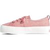 Sperry Women’s Crest Vibe Platform Sneaker(Pink Snake)