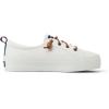 Sperry Women’s Crest Vibe Platform Sneaker(Woven White)