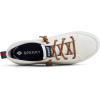 Sperry Women’s Crest Vibe Platform Sneaker(Woven White)