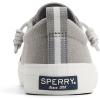 Sperry Women’s Crest Vibe Sneaker, Grey, 5