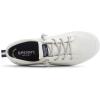Sperry Women’s Crest Vibe Sneaker, White, 5
