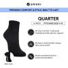 Sperry Women’s Quarter Socks 6-Pack – Cushion Comfort, Soft Breathable Athletic Ankle Socks(White)
