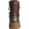 Sperry Women’s Saltwater 2.0 Leather Boot(Dark Brown)