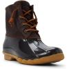 Sperry Womens Saltwater™ Duck Boot(Dark Brown/Tan)