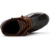 Sperry Womens Saltwater™ Duck Boot(Dark Brown/Tan)