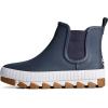 Sperry Women’s Torrent Chelsea Waterproof Rain Boot(Navy/White)