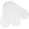 Sperry womens Microfiber No Show Liner Socks – 3 Pair Pack – Lightweight Casual Micro Liners(White (3 Pairs))