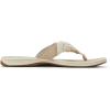 Sperry womens ParrotfishFlip-Flop(Beige)