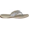 Sperry womens ParrotfishFlip-Flop(Grey/Silver)