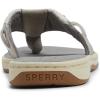 Sperry womens ParrotfishFlip-Flop(Light Grey)