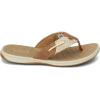 Sperry womens ParrotfishFlip-Flop(Sahara/Gold)