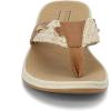 Sperry womens ParrotfishFlip-Flop(Sahara/Gold)