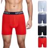 Sperry 4-Pack Everyday Men’s Performance Boxer Briefs – Quick-Dry, Breathable, Comfortable Polyester Boxer Briefs for Men(Black Multi)