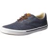 Sperry Men’s Striper Ii Lace to Toe Seasonal Sneaker(Navy Blue)
