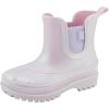 Sperry Toddler Chelsea Rain Boots, Waterproof Rubber Kids Rainboot, Girls/Boys Light Water Shoes for Muddy Park/Hiking(Lilac Gloss)