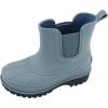 Sperry Toddler Chelsea Rain Boots, Waterproof Rubber Kids Rainboot, Girls/Boys Light Water Shoes for Muddy Park/Hiking(Slate)