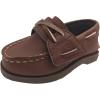 Sperry Unisex-Child Authentic Original Boat Shoe(Chocolate With Hook & Loop Closure)