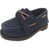 Sperry Unisex-Child Authentic Original Boat Shoe(Navy With Hook & Loop Closure)