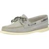 Sperry Womens A/O 2-Eye Boat Shoe(Grey Varsity)