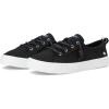 Sperry Women’s Crest Vibe Sneaker(Black1)