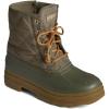 Sperry Women’s Saltwater 2.0 Leather Boot(Olive)