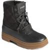 Sperry Women’s Saltwater 2.0 Leather Boot(Textile Black)