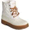 Sperry Women’s Saltwater 2.0 Leather Boot(White Nylon)