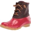 Sperry Women’s Saltwater Core Boots(Tan/Red)