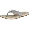 Sperry womens ParrotfishFlip-Flop(Grey/Silver)