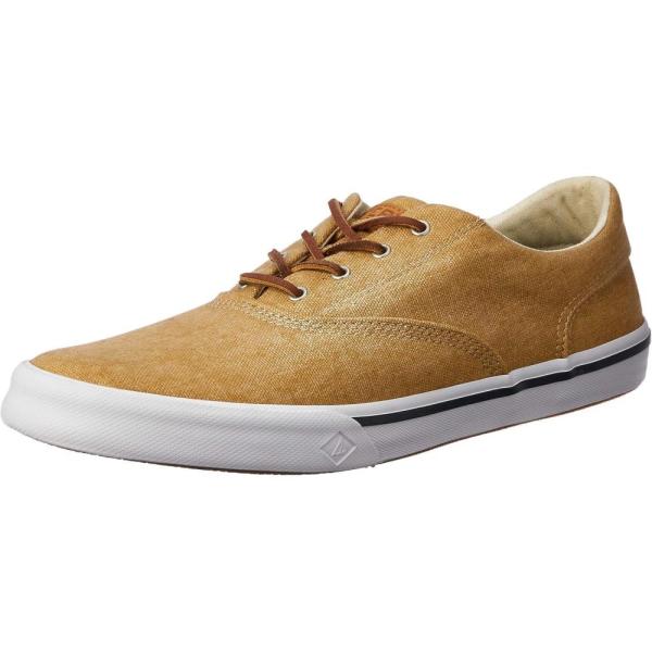 Sperry Sandy Lace To Toe Sneaker Donna - Nero, 40.5 EU - Tomaia In Pelle, Lacci In Cotone Riciclato, Suola Flessibile Con Tecnologia Wave-Siping
