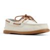 Sperry Men’s Authentic Original™ 2-Eye Boat Shoe, White Leather, 8