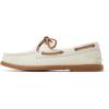 Sperry Men’s Authentic Original™ 2-Eye Boat Shoe, White Leather, 8